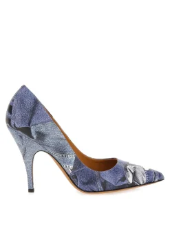 Pompa in denim Patchwork Heritage