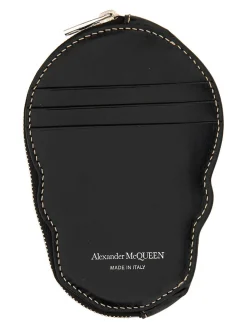 Porta carte con teschio