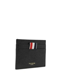 Portacarte in pelle nera