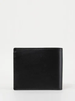 Portafoglio bi-fold in pelle