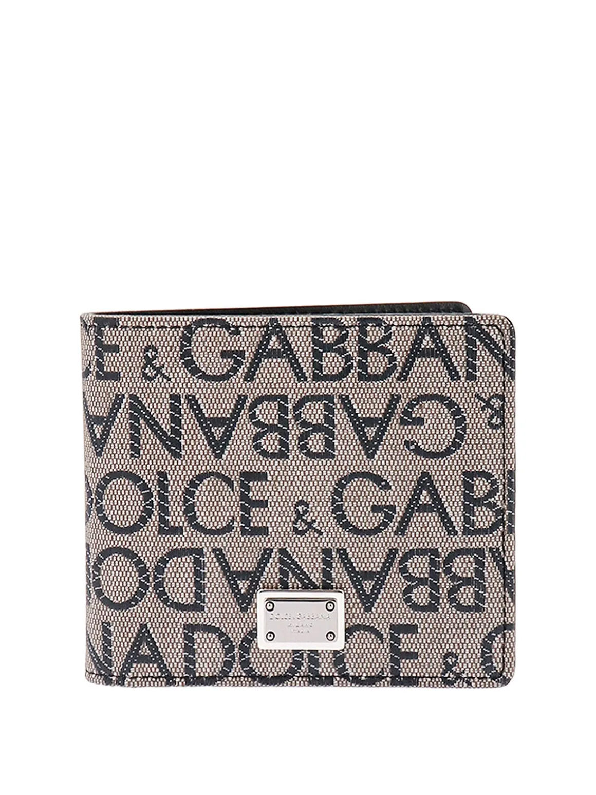Portafoglio in canvas spalmato con logo