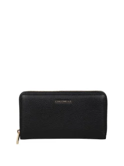 Portafoglio Metallic Soft Zip Around