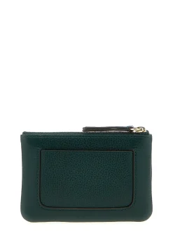 Portafoglio piccolo con placca Mulberry