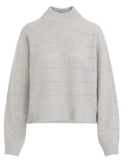 Pullover a strisce in cashmire
