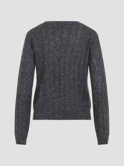Pullover del cavo a V