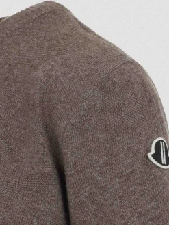 Pullover Mu02D9C01 Biker Round Neck