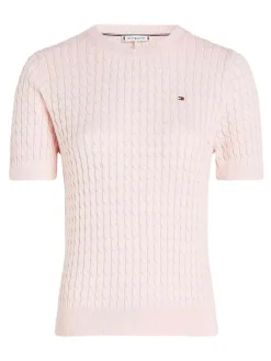 Pullover Slim Fit A Maniche Corte