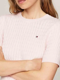 Pullover Slim Fit A Maniche Corte