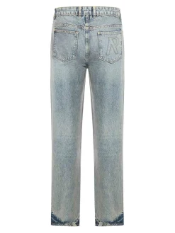 R2 Denim a gamba dritta
