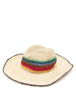 Raffia Fedora Hat