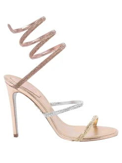 Rene Caovilla Pink Cleo Sandals