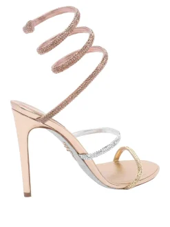 Rene Caovilla Pink Cleo Sandals