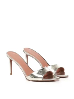Sabot in pelle a specchio Alixia