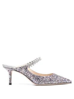 Sabot Bing 65 con tacco glitter