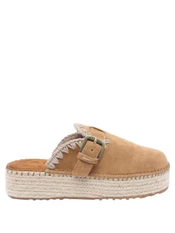 Sabot in camoscio