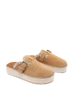 Sabot in camoscio
