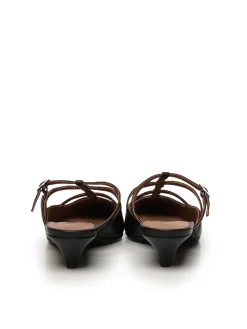 Sabot in pelle di vitello morbida