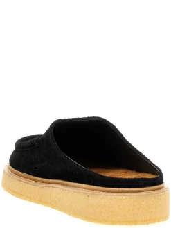 Sabot in pelle scamosciata