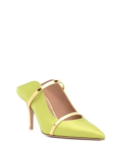 Sabot in pelle verde