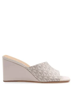 Sabot Merriam Wedge In Tela Stampa Logo