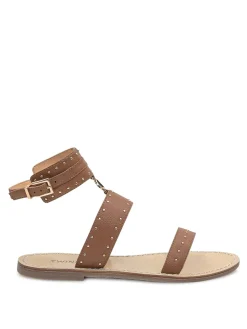 Sandali aperti marrone cammello