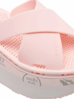 Sandali della piattaforma moura rosa