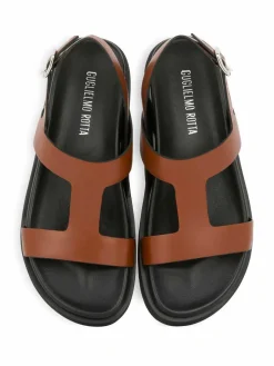 Sandali in pelle di vitello nero