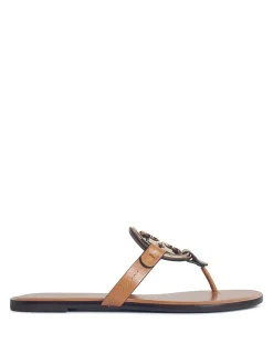 Sandali Miller con in pelle marrone