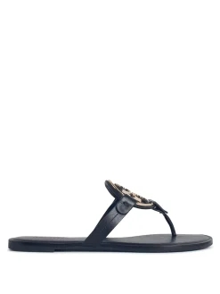 Sandali Miller con in pelle nera