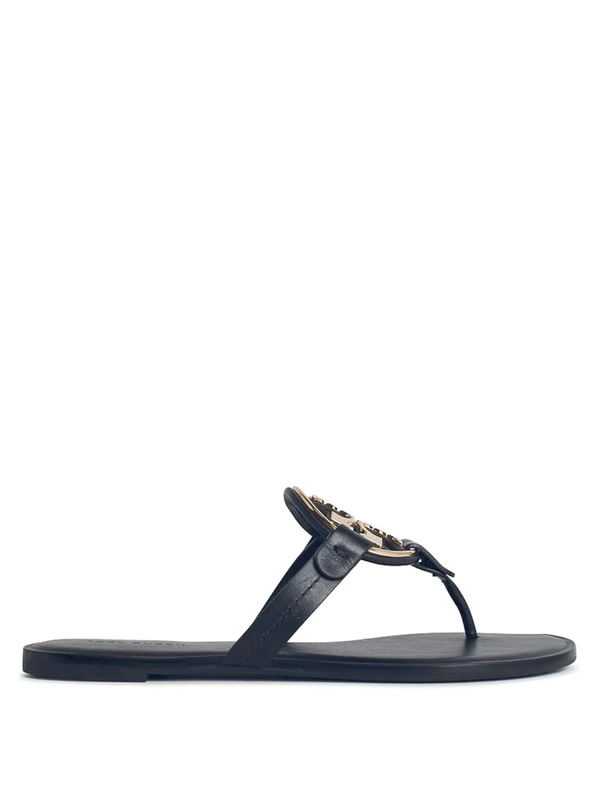 Sandali Miller con in pelle nera
