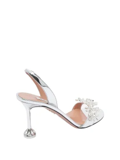 Sandali per pompa Silver Belle Nuit