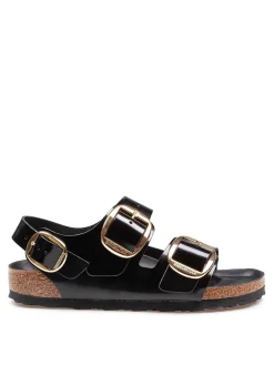 Sandalo Milano Big Buckle I Pelle Laccata