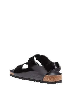 Sandalo Milano Big Buckle I Pelle Laccata