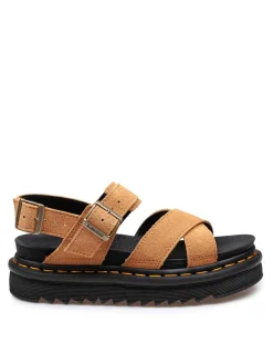 Sandalo Voss Ii Tan In Camoscio