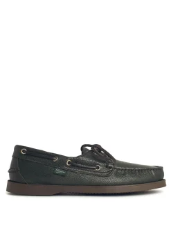 Scarpa in pelle verde