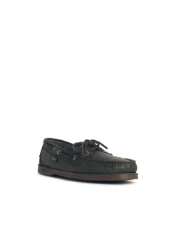 Scarpa in pelle verde