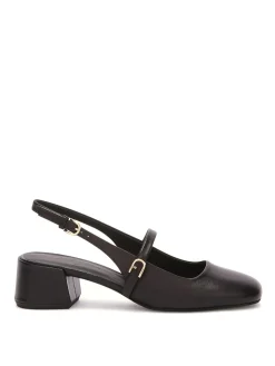 Scarpa Mary Jane In Pelle Colore Nero