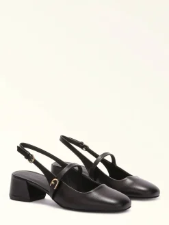 Scarpa Mary Jane In Pelle Colore Nero