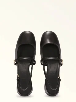 Scarpa Mary Jane In Pelle Colore Nero