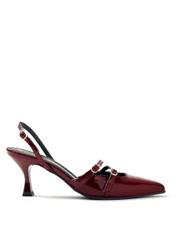 Scarpa pompa Joelle Burgundy