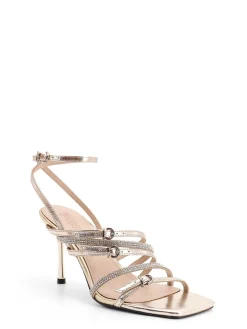 Scarpe Con Tacco Argento