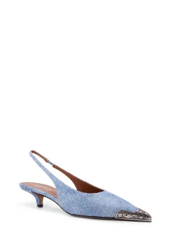 Scarpe Con Tacco Blu