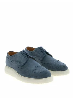 Scarpe Derby Dixon color avio