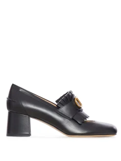 Scarpe In Pelle Di Vitello Liscia Con Vlogo
