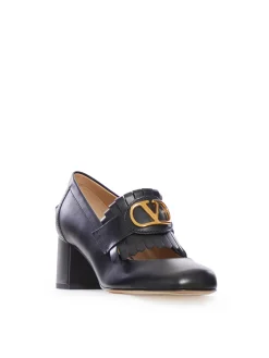 Scarpe In Pelle Di Vitello Liscia Con Vlogo