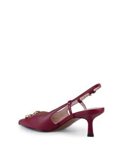 Scarpe slingback lishe c-me in pelle
