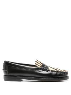 Scarpe stringate a pannelli