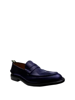 Scarpe stringate in pelle