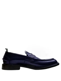 Scarpe stringate in pelle