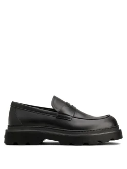 Scarpe stringate in pelle